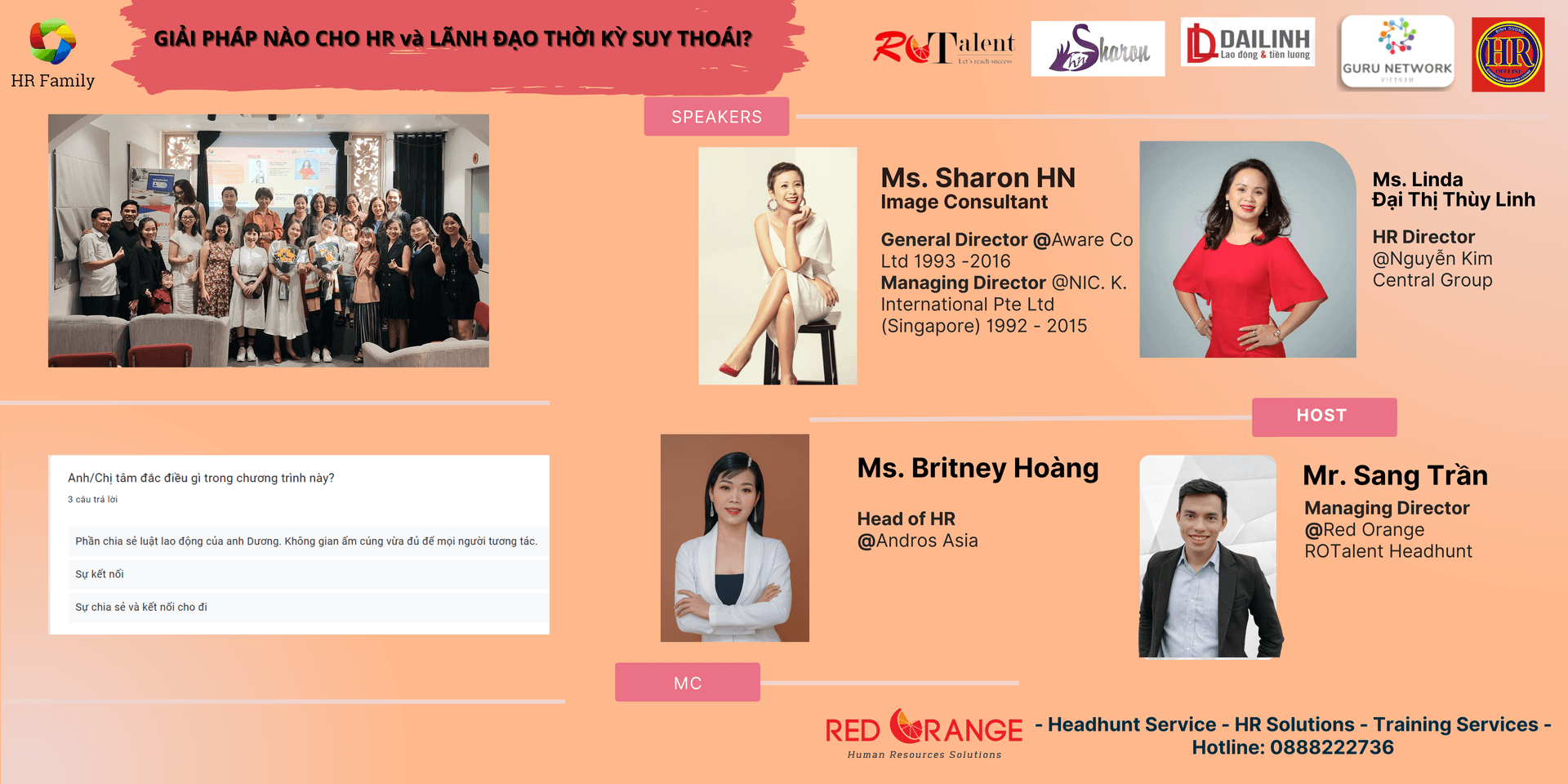 Recap Offline Workshop 26/11 - GIẢI PHÁP NÀO CHO HR và LÃNH ĐẠO THỜI KỲ SUY THOÁI?