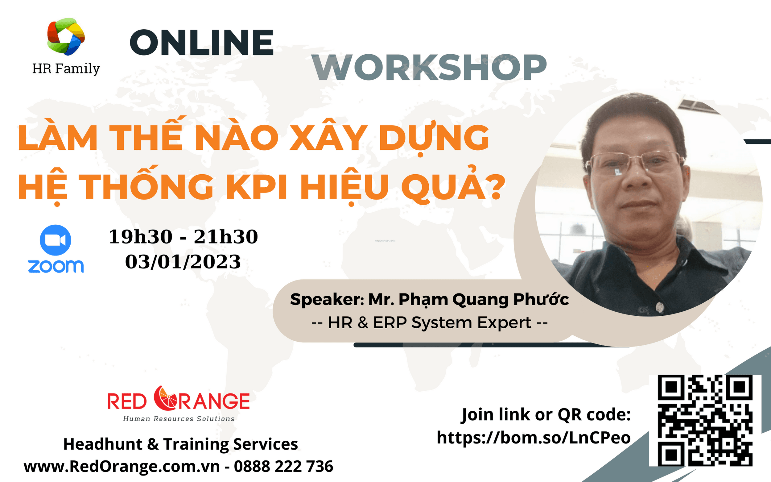 Online Workshop 03/01: Làm thế nào xây dựng hệ thống KPIs hiệu quả?