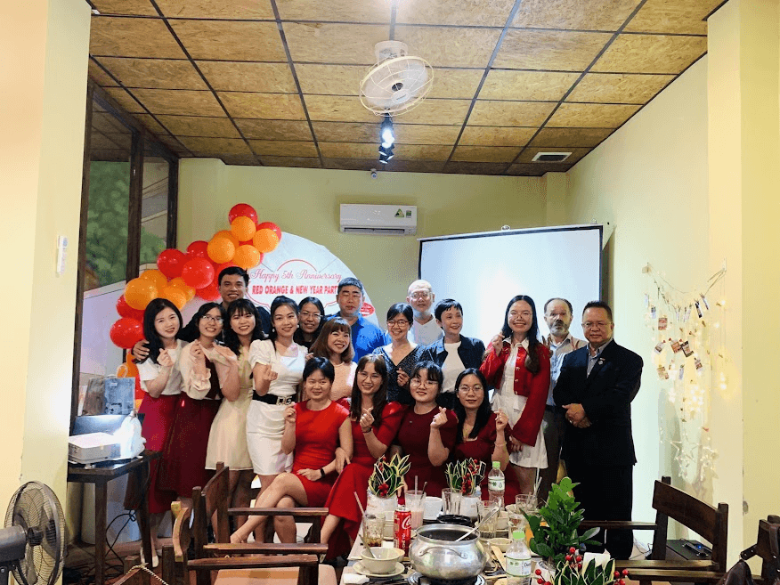 RECAP TIỆC KỶ NIỆM 5 NĂM THÀNH LẬP CÔNG TY RED ORANGE  & CHÚC MỪNG NĂM MỚI 2023