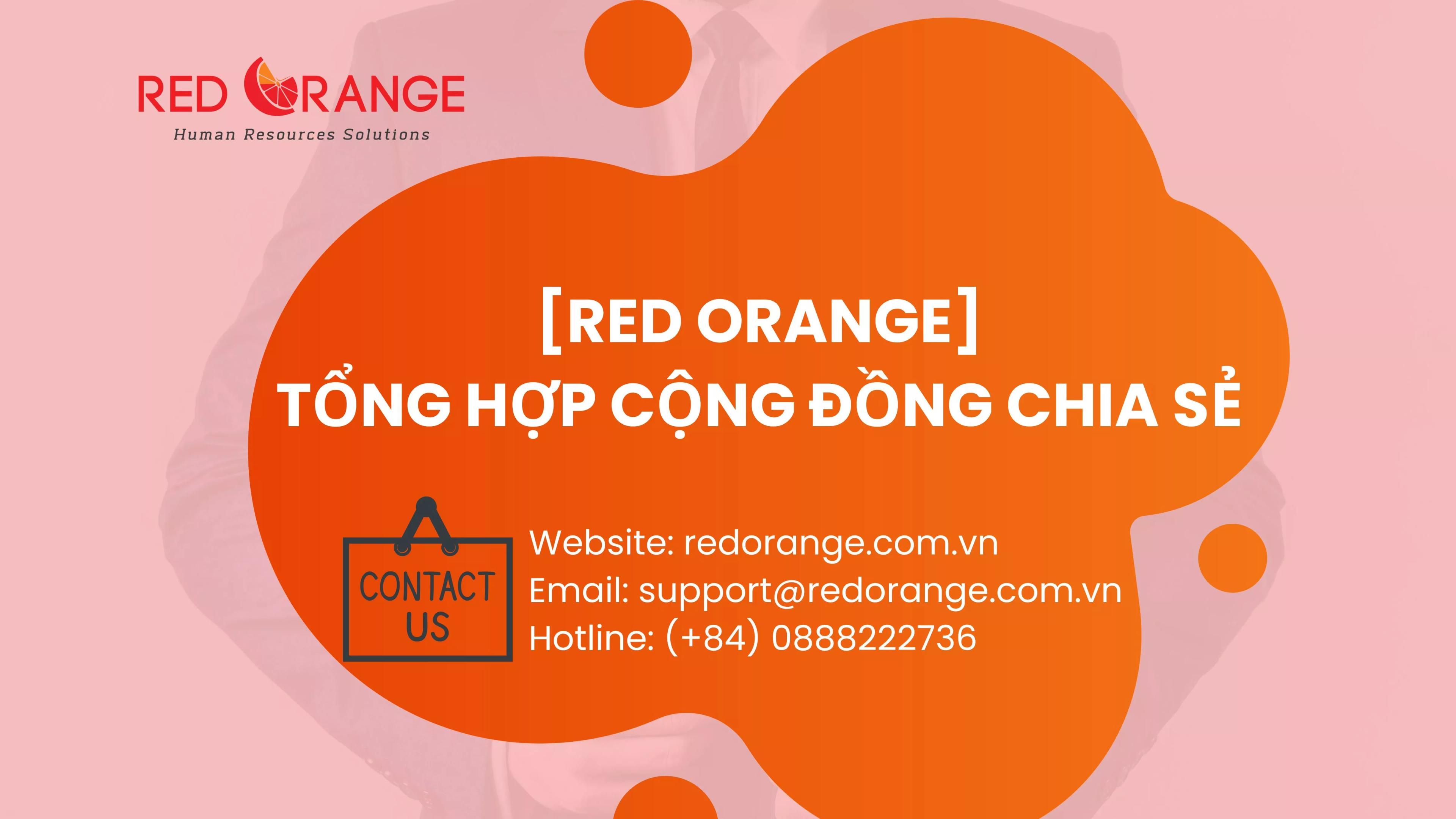 CỘNG ĐỒNG CHIA SẺ RED ORANGE -  HR FAMILY