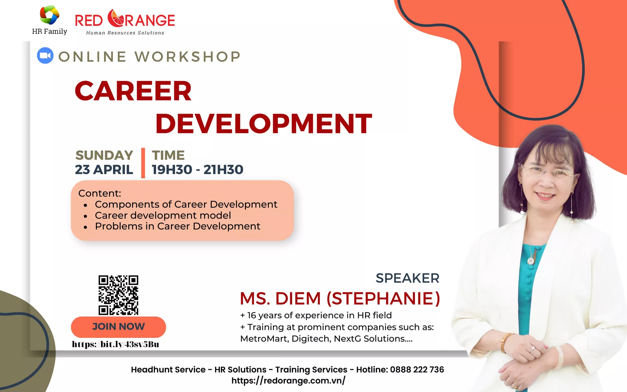 ONLINE WORKSHOP: CAREER DEVELOPMENT 