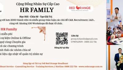 GUIDELINES: VIP MEMBER - HR FAMILY COMMUNITY [CỘNG ĐỒNG KẾT NỐI DÀNH CHO HRM, HRD C-LEVELS TẠI VIỆT NAM]