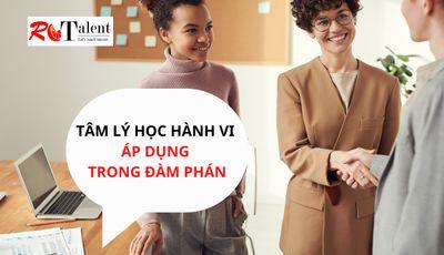 TÂM LÝ HỌC HÀNH VI ÁP DỤNG TRONG ĐÀM PHÁN