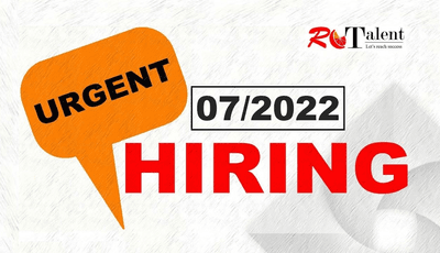 URGENT Jobs in July 2022 - From ROTalent Headhunt