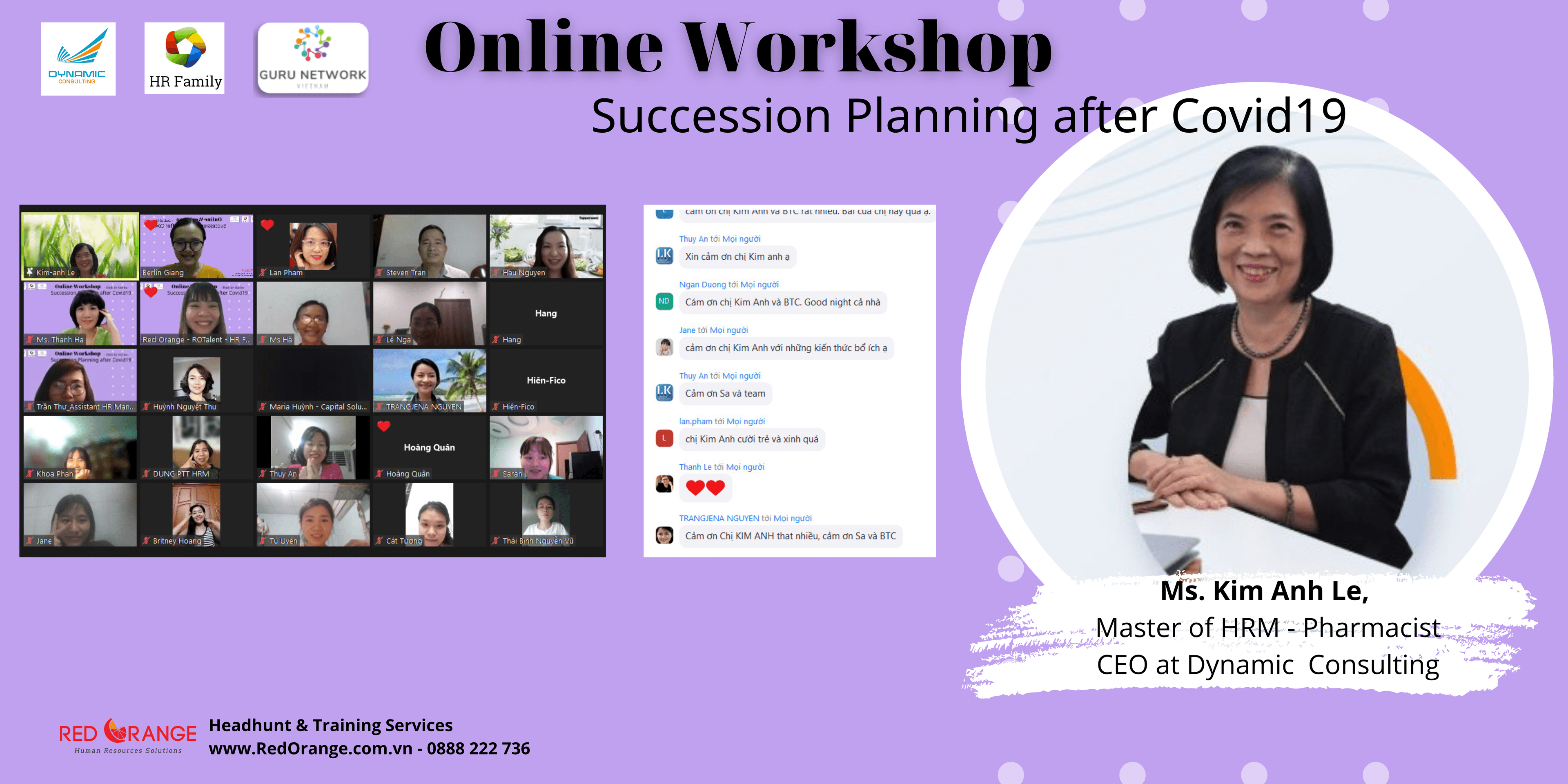 Recap Online Workshop 25/10: Succession Planning after Covid19