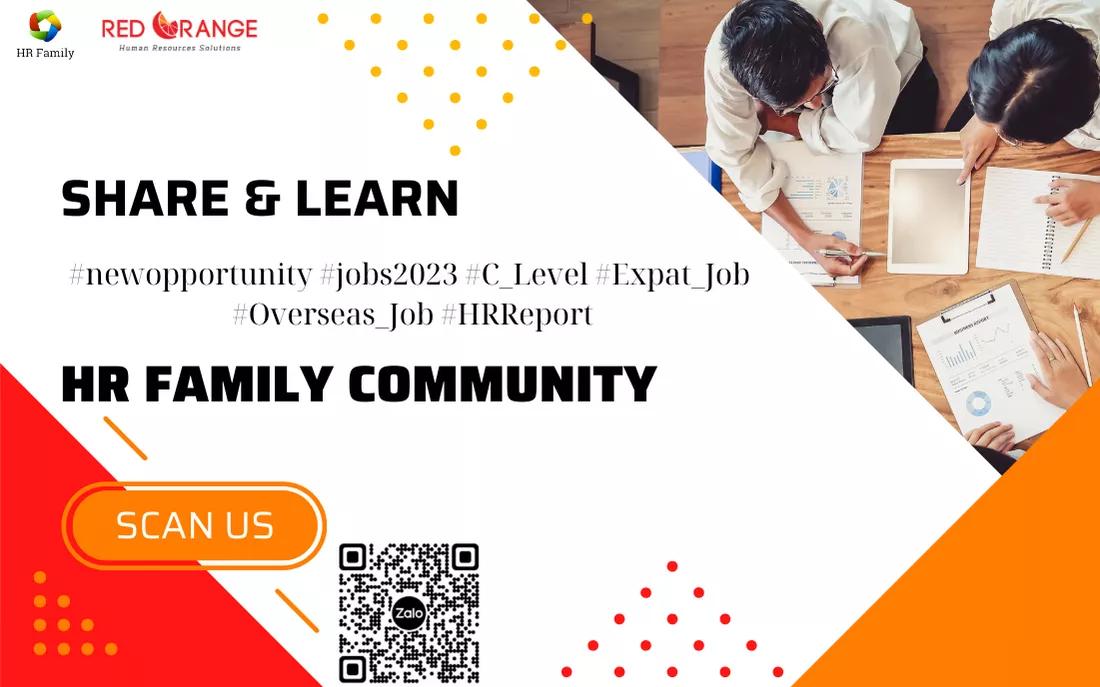 [SHARE & LEARN] HR FAMILY - RED ORANGE COMMUNITY in 2023 