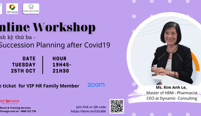 Online Workshop 25/10: Succession Planning after Covid19