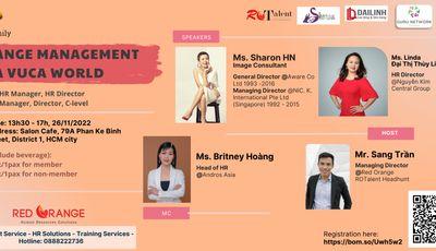 INTERACTIVE EVENT from HR Family - Red Orange