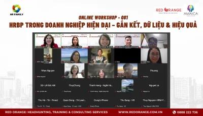 RECAP ONLINE WORKSHOP - SỐ 081: HRBP TRONG DOANH NGHIỆP HIỆN ĐẠI – GẮN KẾT, DỮ LIỆU & HIỆU QUẢ 24/06/2025)