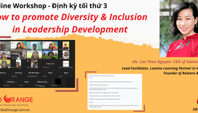 Recap Online Workshop 23/08: How to promote Diversity & Inclusion  in leadership development?
